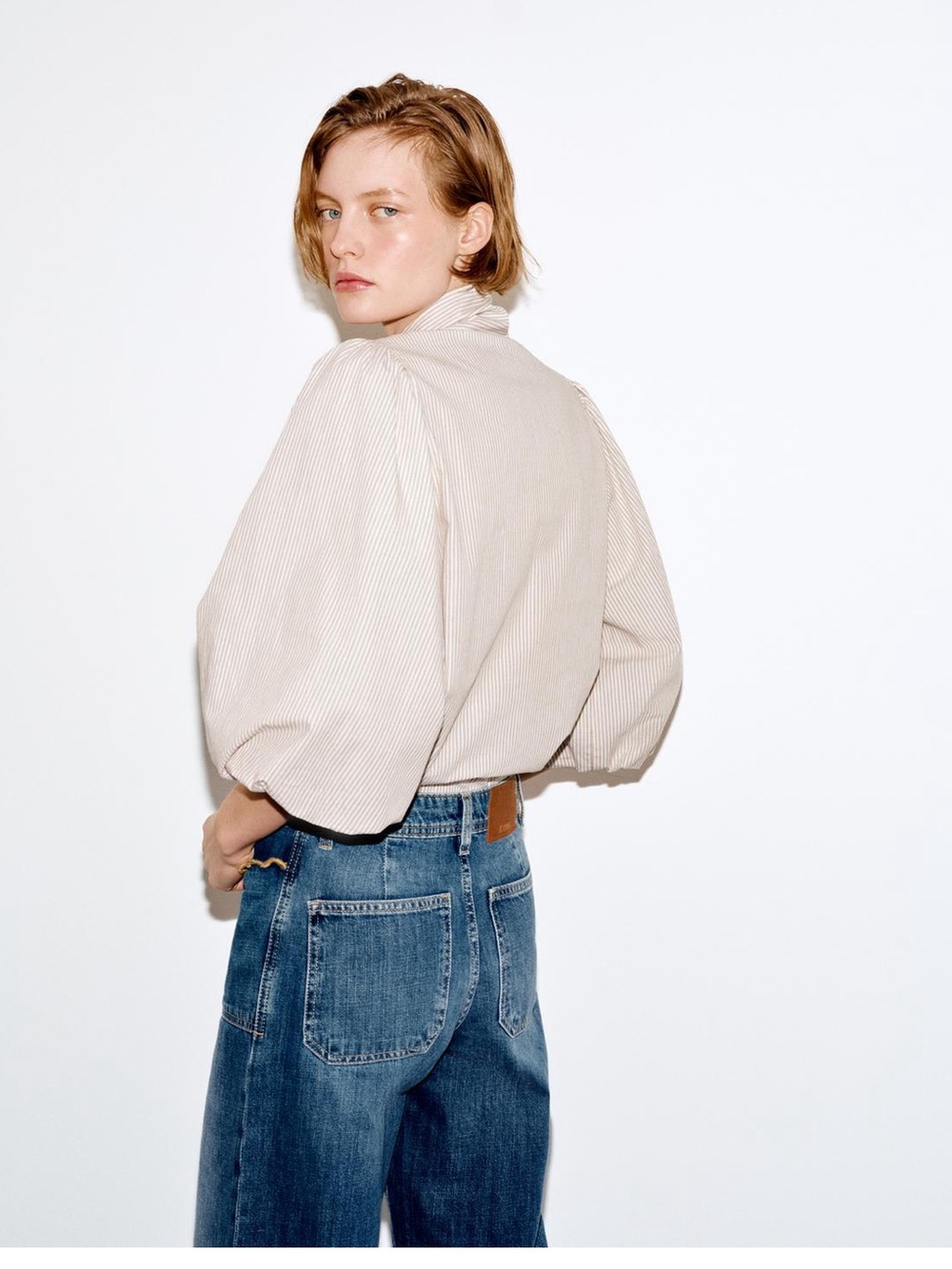 Zara Stripe Blouse - Picture 4 of 9